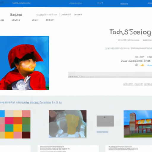 צילום מסך של אתר אינטרנט לדוגמה שנבנה על ידי צדק מדיה עבור בית ספר, המציג את העיצוב והמאפיינים המודרניים של האתר.
