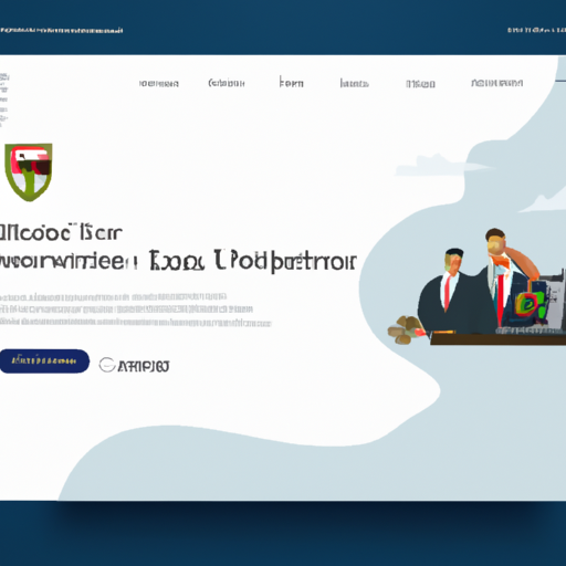 המחשה של אתר משרד עורכי דין מקצועי שנבנה על ידי צדק מדיה