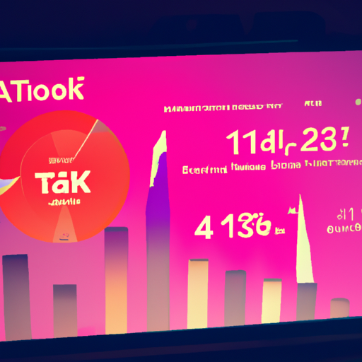 צילום מסך של לוח המחוונים הניתוח של TikTok המציג את התוצאות של קמפיין פרסום ממומן.