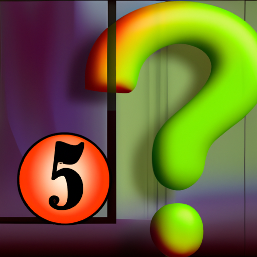 סימן שאלה והמספר 5, המייצגים אפשרות להגבלת חשבונות מוגברת