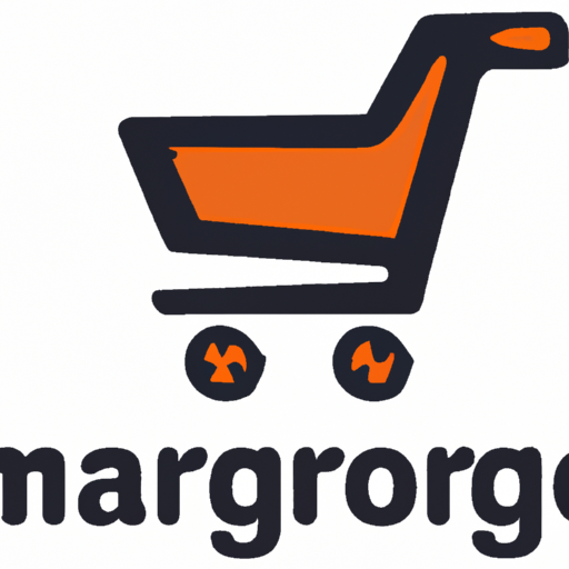 הלוגו של מג'נטו עם סמל עגלת קניות