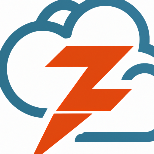 לוגו של Cloudways עם ענן וברק