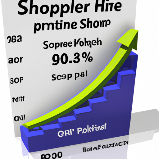 גרף המציג את הביצועים של חנות מקוונת